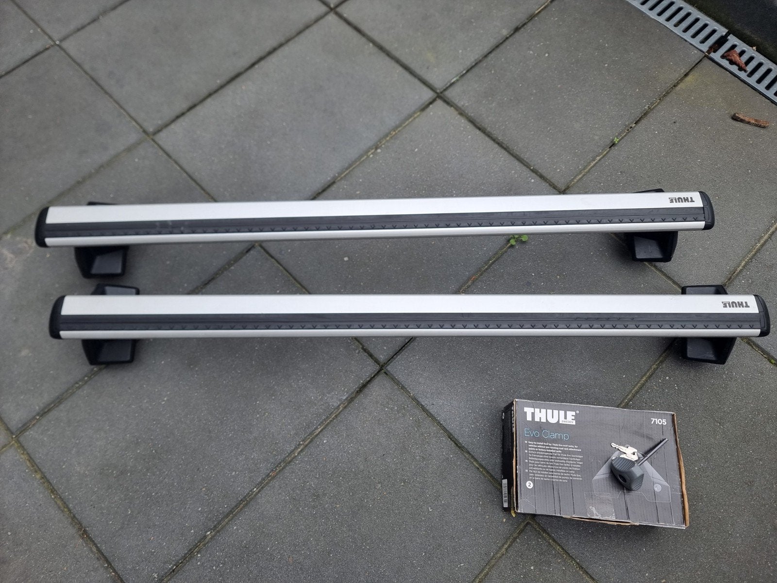 Thule dakdragers, Ophalen, Zo goed als nieuw