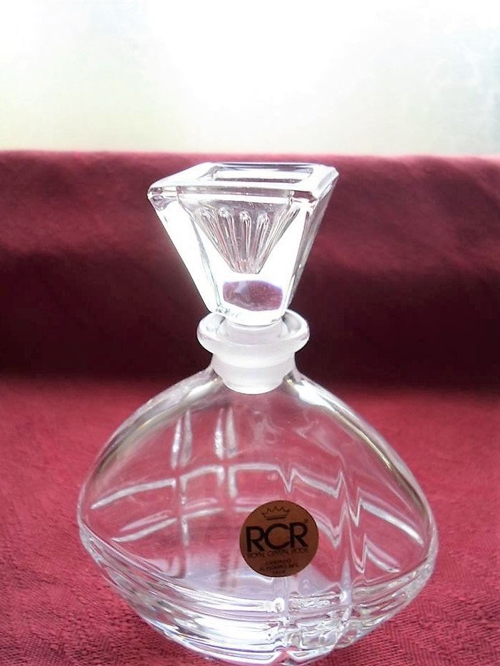 Parfumflesje van Kristal, Antiek en Kunst, Ophalen of Verzenden