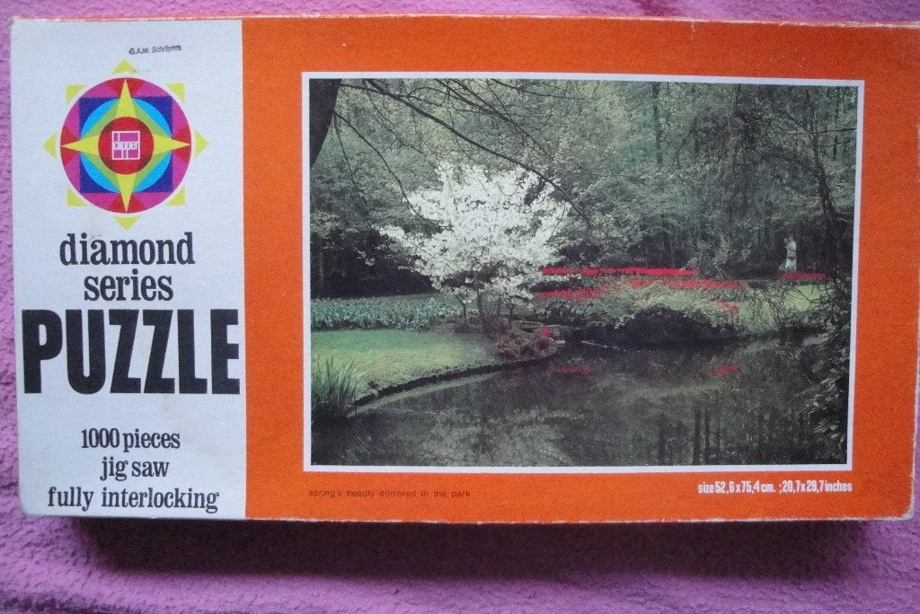 DIAMOND SERIES JIG SAW PUZZLE 1.000 stukjes voor 2,50euro., Ophalen of Verzenden, 500 t/m 1500 stukjes, Gebruikt