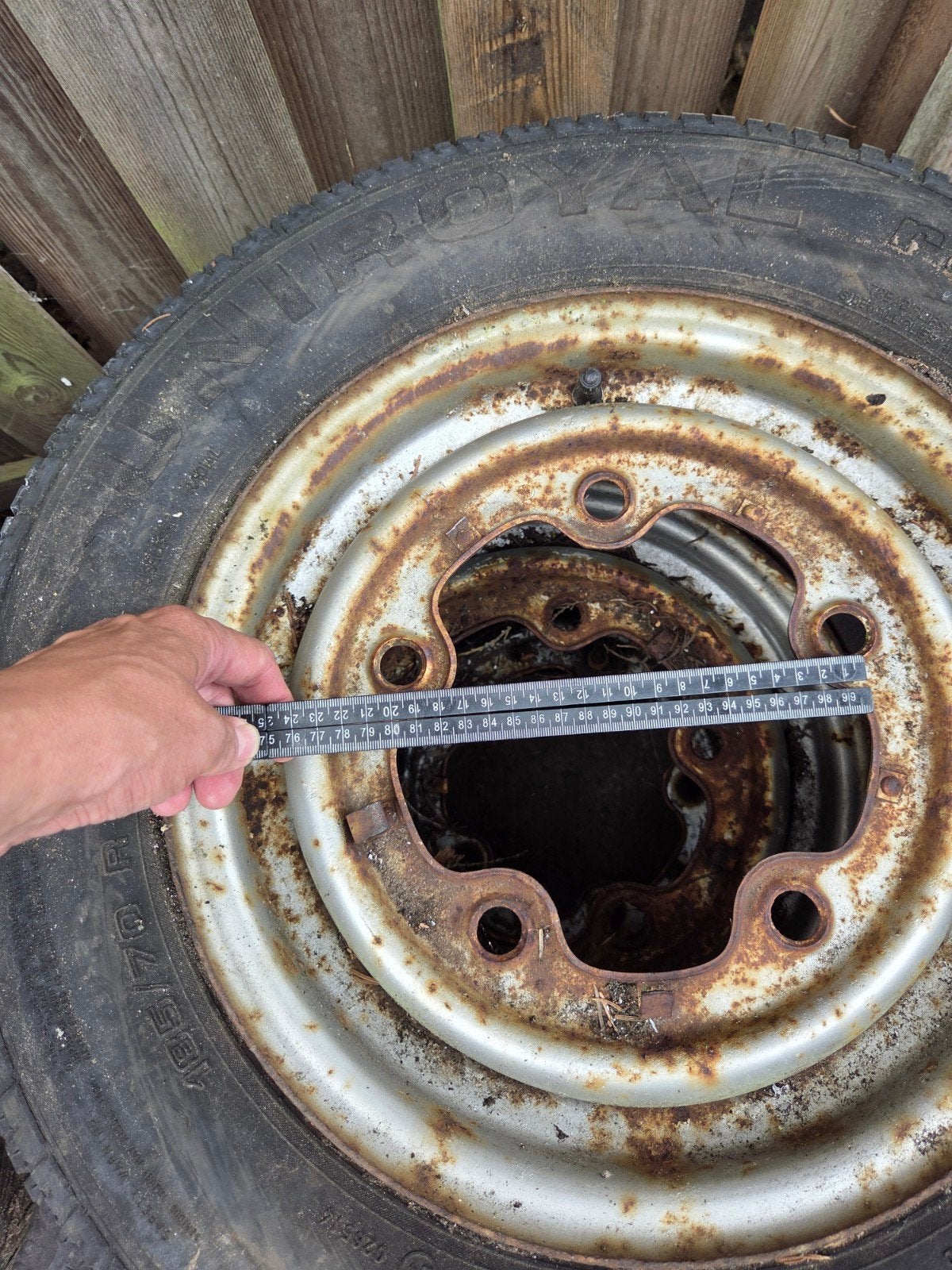 3 x velg steek rond de 20cm bout gaten 185-65 R15., Ophalen