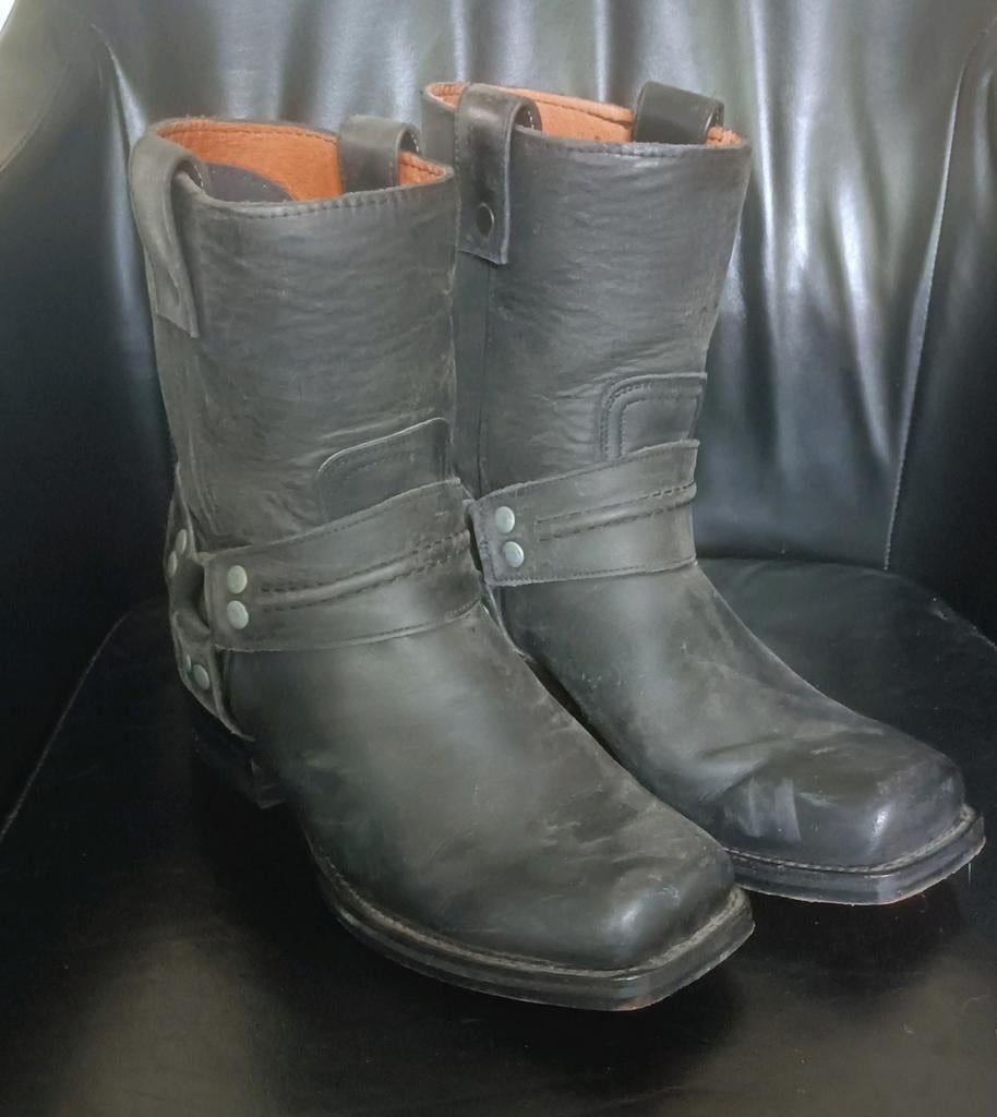 Halfhoge Cienfuegos boots motor cowboy maat 39/40, Ophalen of Verzenden, Tweedehands, Laarzen