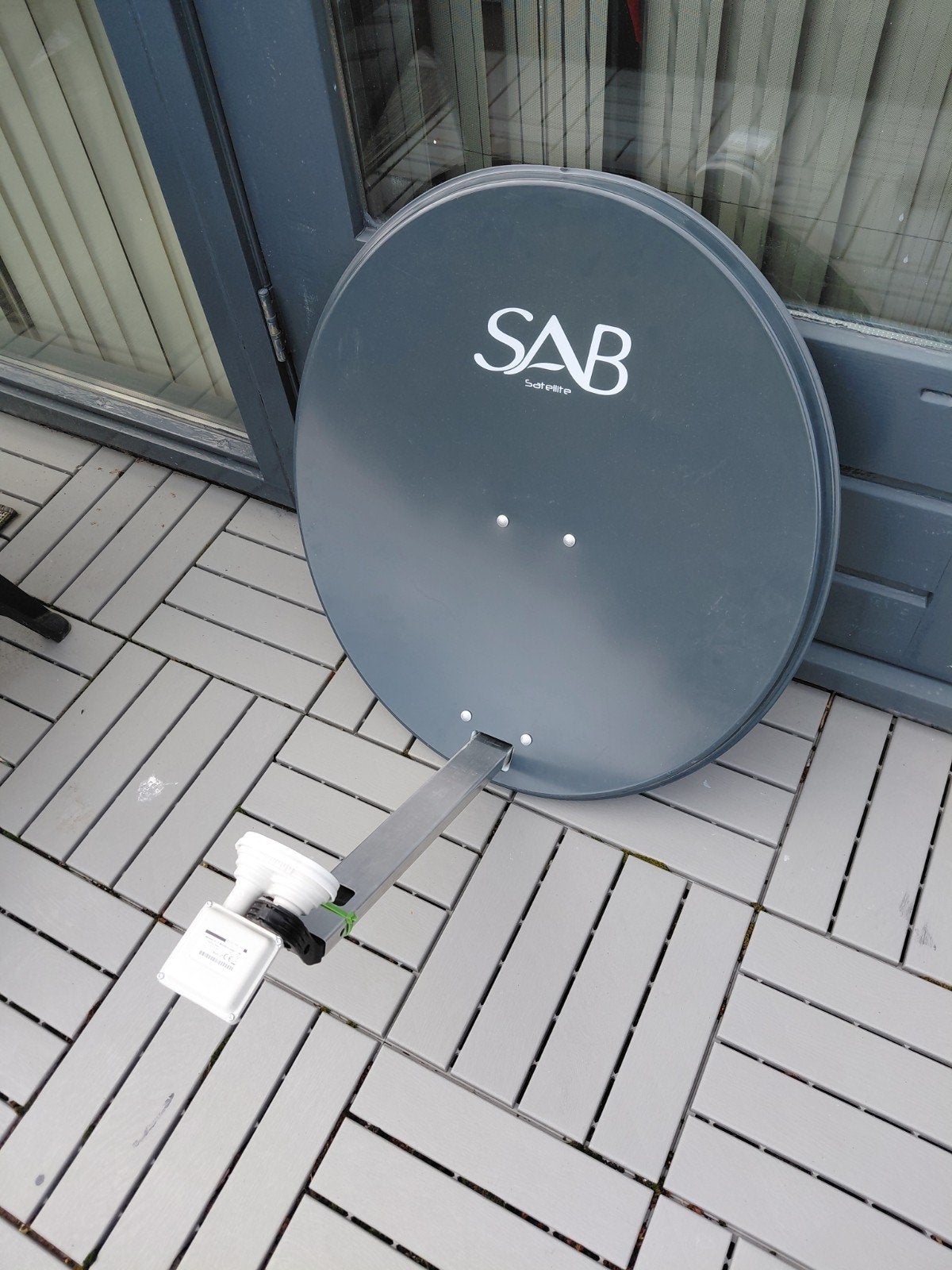 Satelliet TV Set: Schotel, Ontvanger, LNB, Afstandsb, Ophalen, Gebruikt, Overige merken