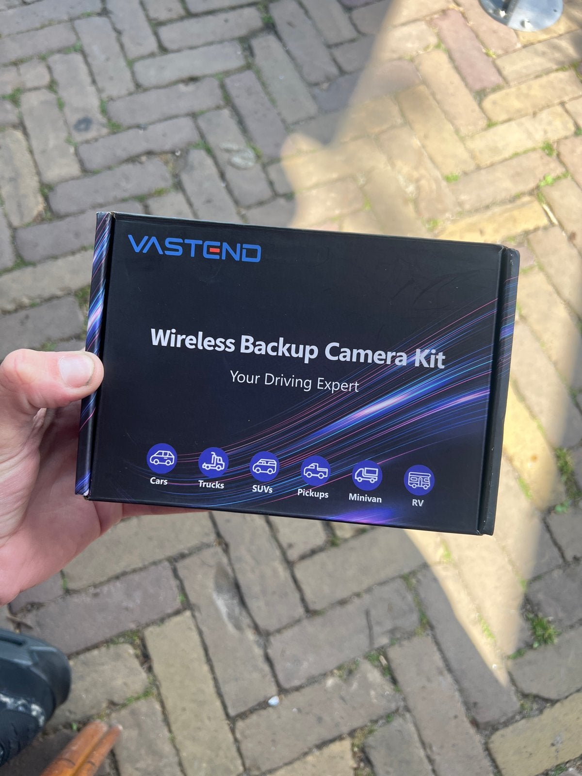 VASTEND Draadloze Achteruitrijcamera Kit - 1080P HD, Nachtzi, Ophalen of Verzenden, Draadloos, Zo goed als nieuw