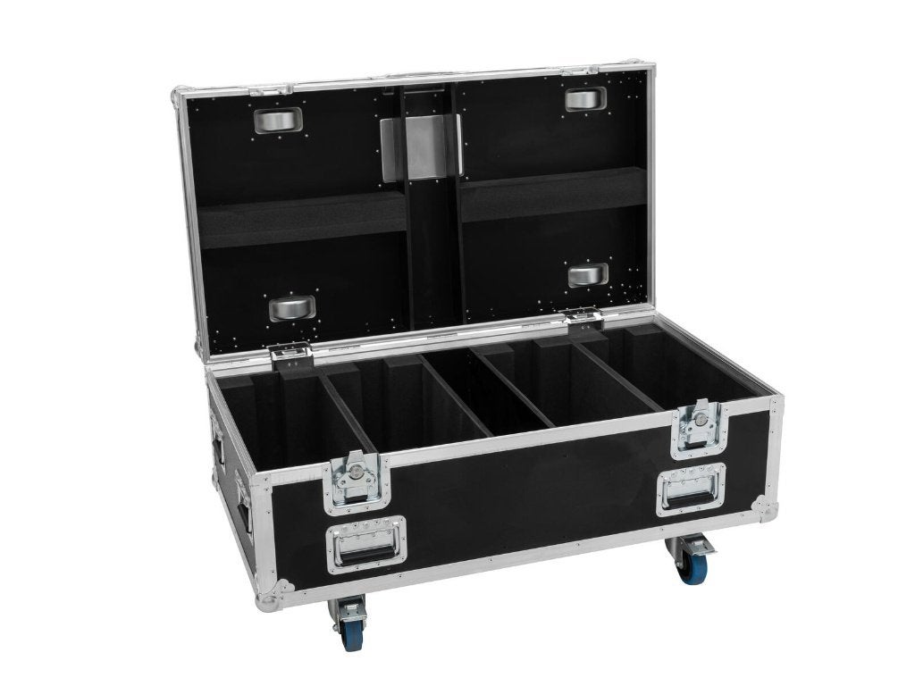 ROADINGER Flightcase voor 4x Multiflood Pro MK2, ., Nieuw, ., Flightcase