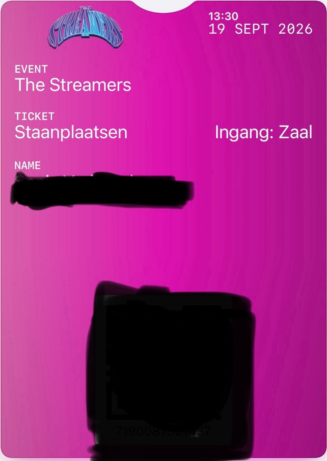 Kaartjes The Streamers - Staanplaatsen 19 september 13.30, Tickets en Kaartjes, Twee personen