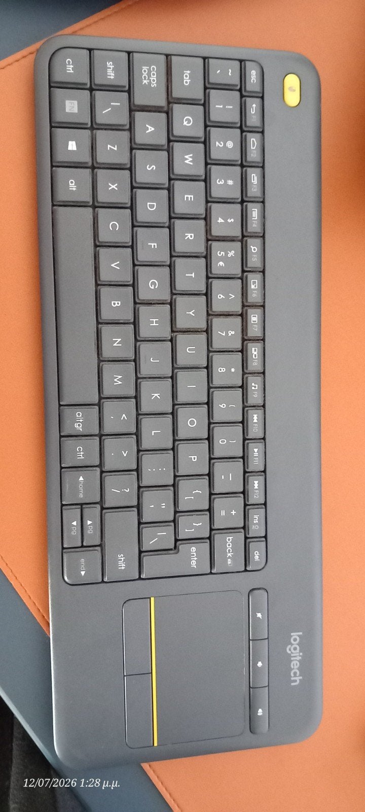 Logitech K400+ Draadloos Toetsenbord met Touchpad, Ophalen of Verzenden