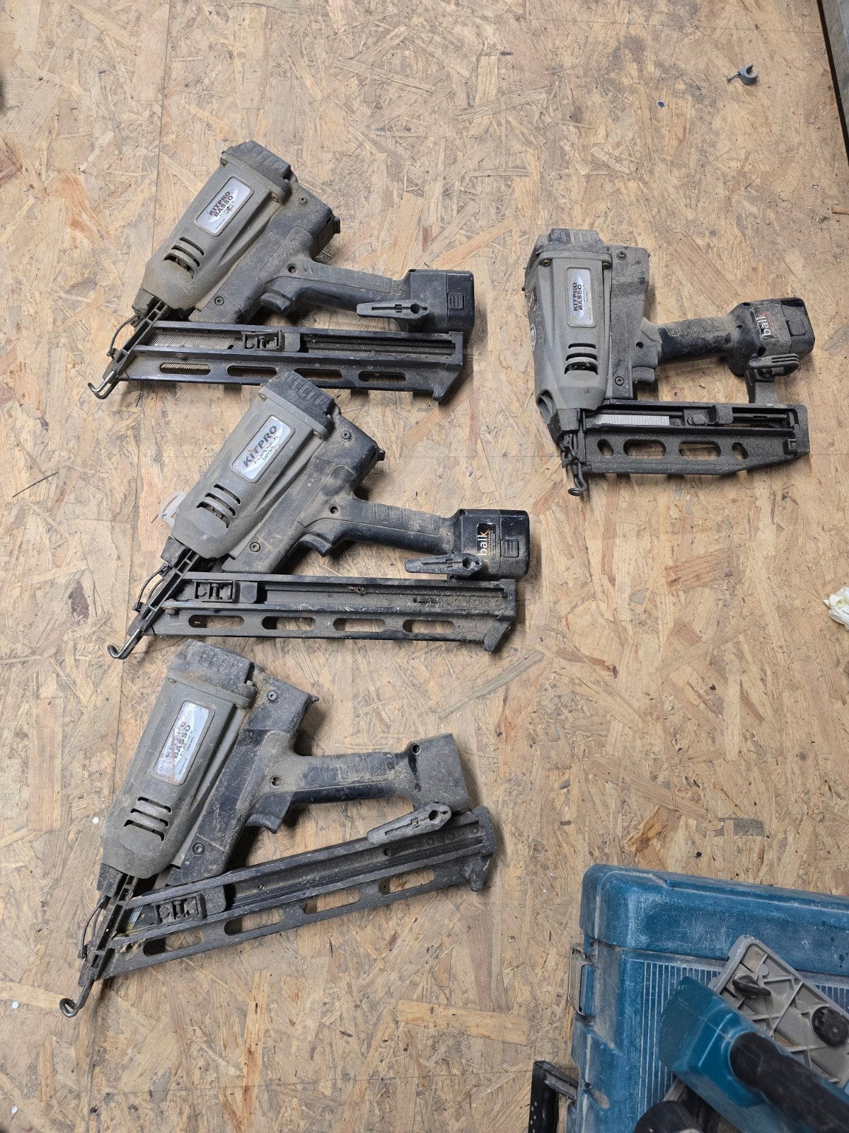 Kitpro Accu Gas Tackers (4 stuks, ook per stuk), Ophalen of Verzenden, Gebruikt