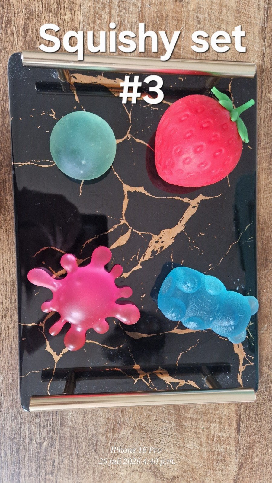 SQUISHY SET #3, Ophalen, Gebruikt