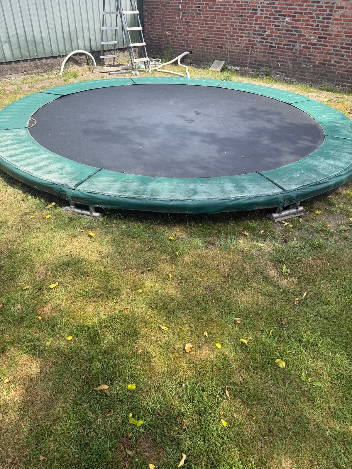 Trampoline, Ophalen, Gebruikt