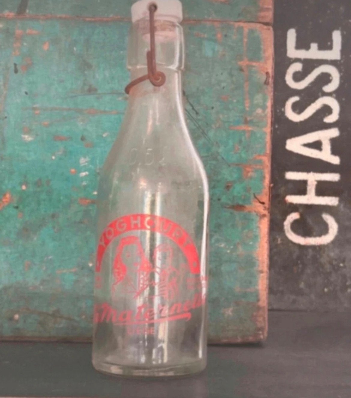 Belgische melkfles, Antiek en Kunst, Curiosa en Brocante, Ophalen of Verzenden