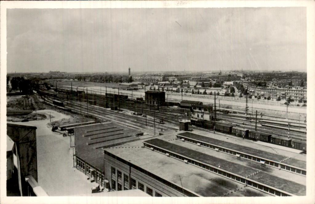 Blijdorp - Groothandelsgebouwen - Dakpaviljoen, Ophalen of Verzenden, 1940 tot 1960, Ongelopen, Zuid-Holland