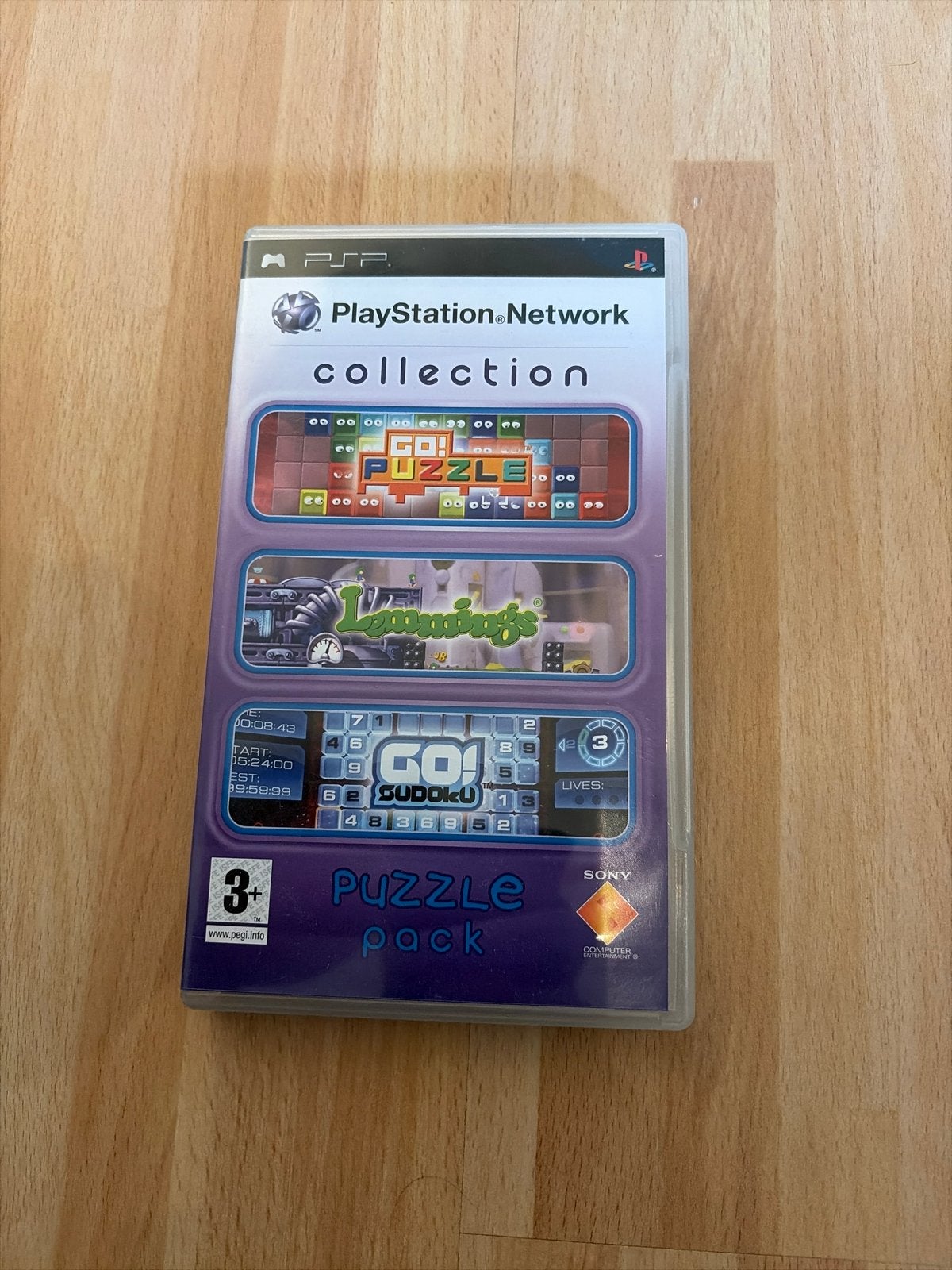 PSP PlayStation Network Collection: Puzzle Pack, Puzzel en Educatief, 1 speler, Ophalen of Verzenden, Zo goed als nieuw