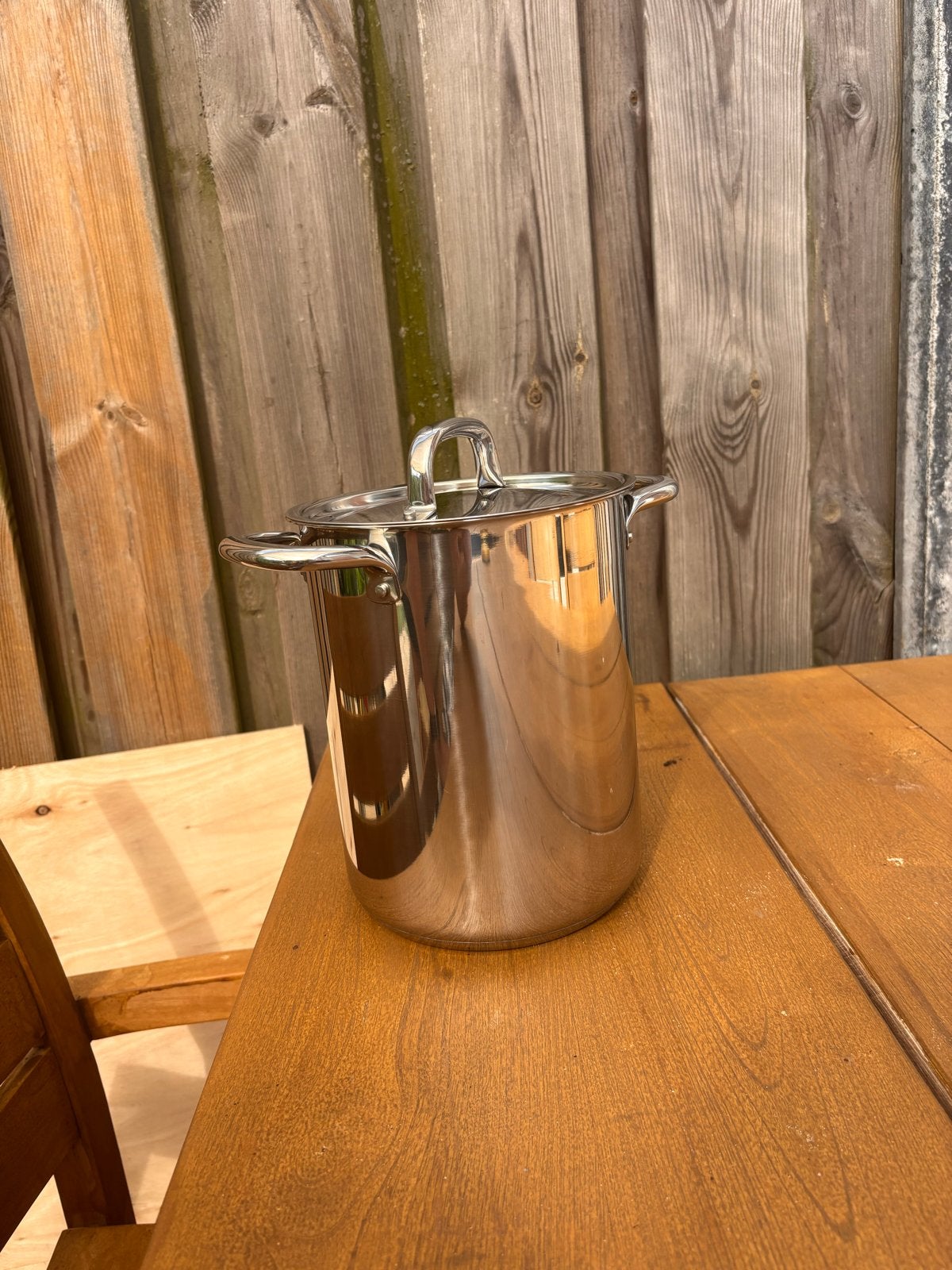 IKEA Kookpan met deksel en vergiet - 5.0L RVS, Huis en Inrichting, Ophalen, Met deksel, Nieuw, IKEA