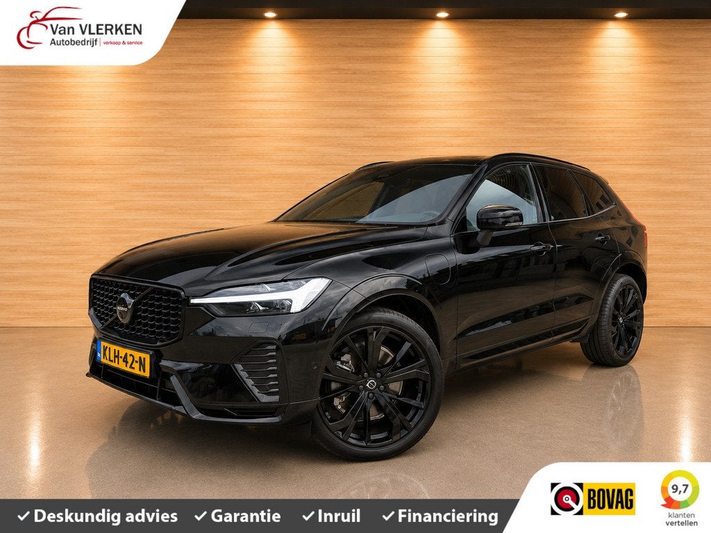 Volvo XC60 2.0 T8 Plug-in hybrid AWD Plus Black Edition HARM, Auto's, Volvo, Bedrijf, Te koop, XC60, 360° camera, 4x4, ABS, Achteruitrijcamera
