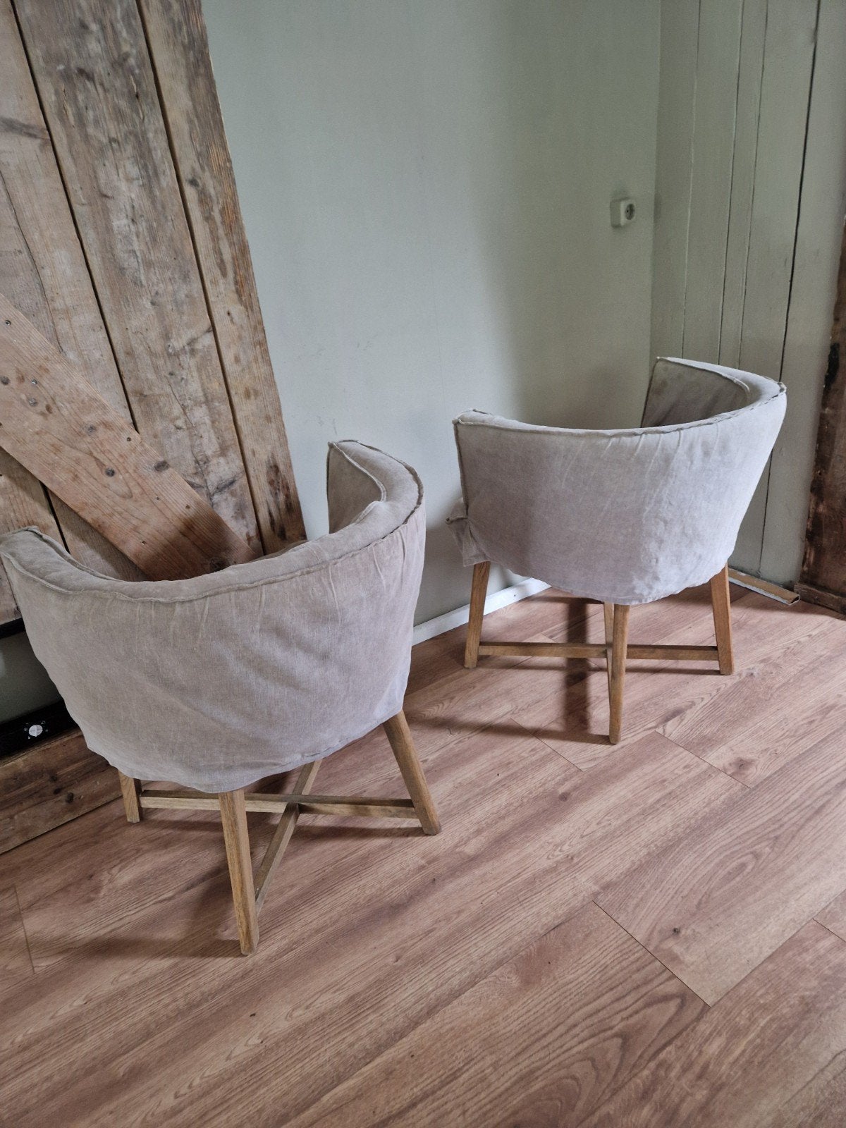 sobere landelijke eetkamerstoelen, Ophalen, Minder dan 75 cm, 50 tot 75 cm