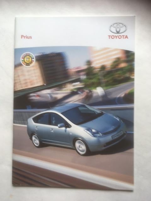 Autobrochure/Autofolder:     Toyota    Prius   2005       NL, Ophalen of Verzenden, Zo goed als nieuw, Overige merken