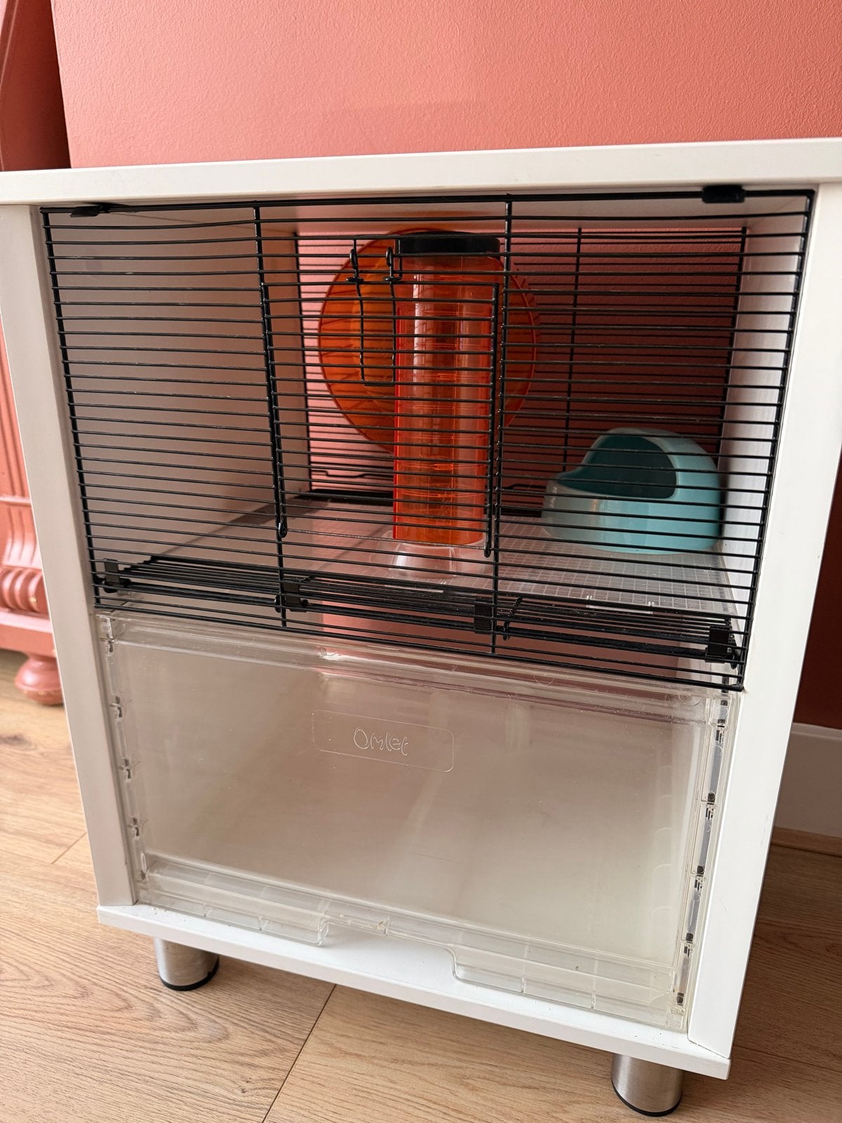 Omlet hamsterhok, Dieren en Toebehoren, Ophalen, Hok, Minder dan 60 cm