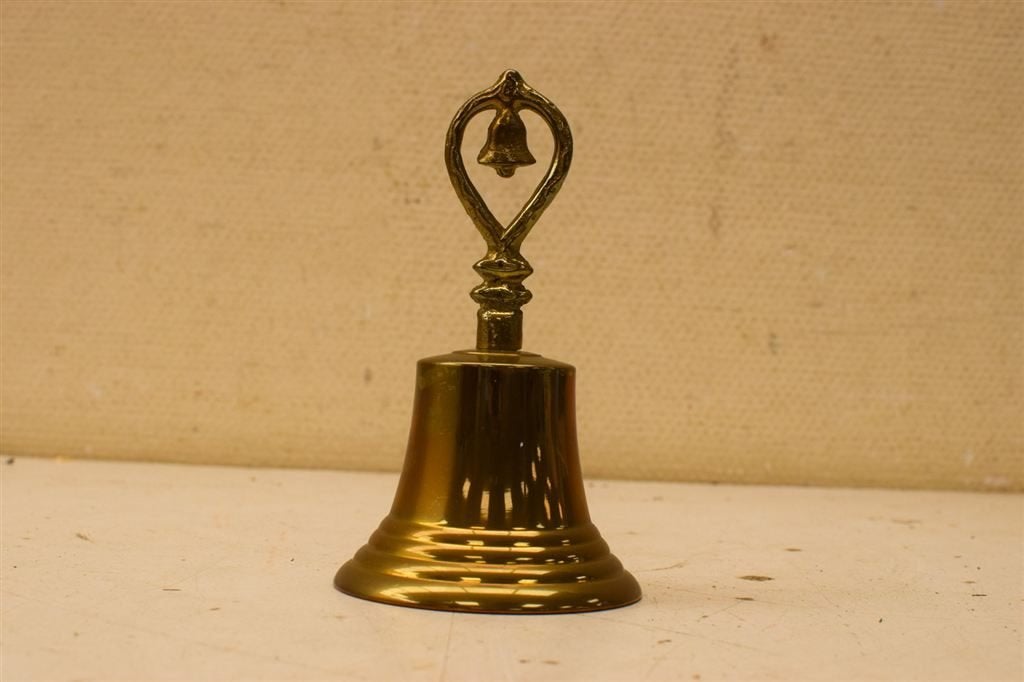 Messing Tafelbel 45669, Ophalen of Verzenden, Gebruikt, Dier