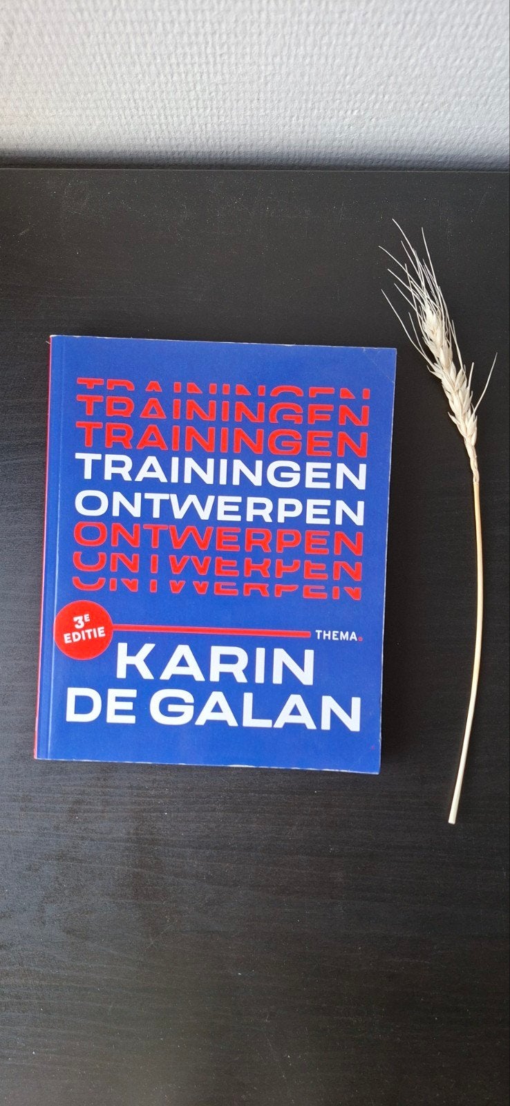 Trainingen Ontwerpen - Karin de Galan (3e editie), Boeken, Ophalen of Verzenden, Zo goed als nieuw, Karin de Galan