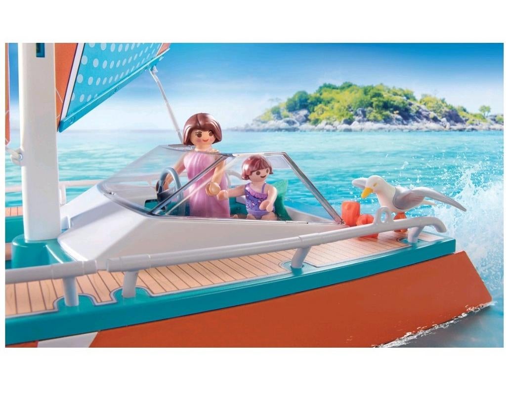 PLAYMOBIL Family Fun PROMO Catamaran - 71043, Kinderen en Baby's, Speelgoed | Playmobil, Ophalen of Verzenden, PLAYMOBIL, Nieuw