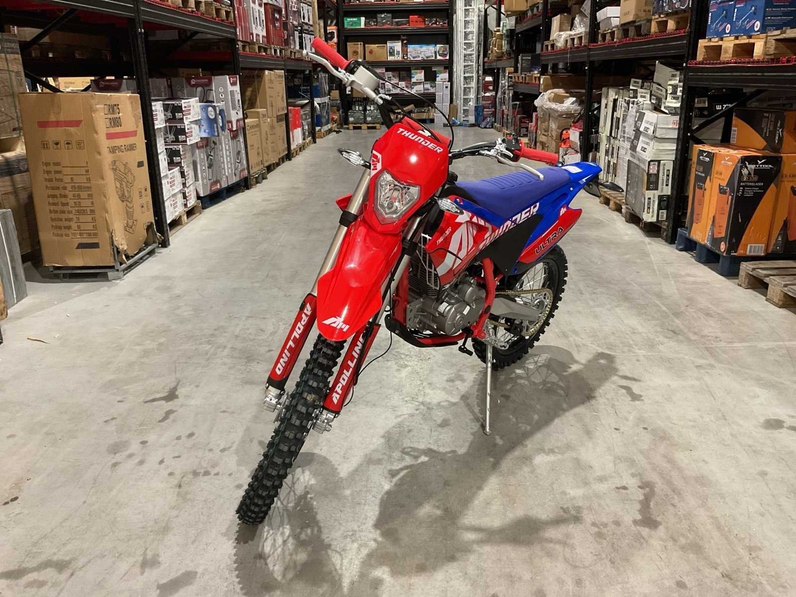 2025 - Ultra Cross Thunder 300 blauw AGB40-1 Motorfiets, Motoren, Motoren | Overige merken, Bedrijf, Overig, Ultra Cross