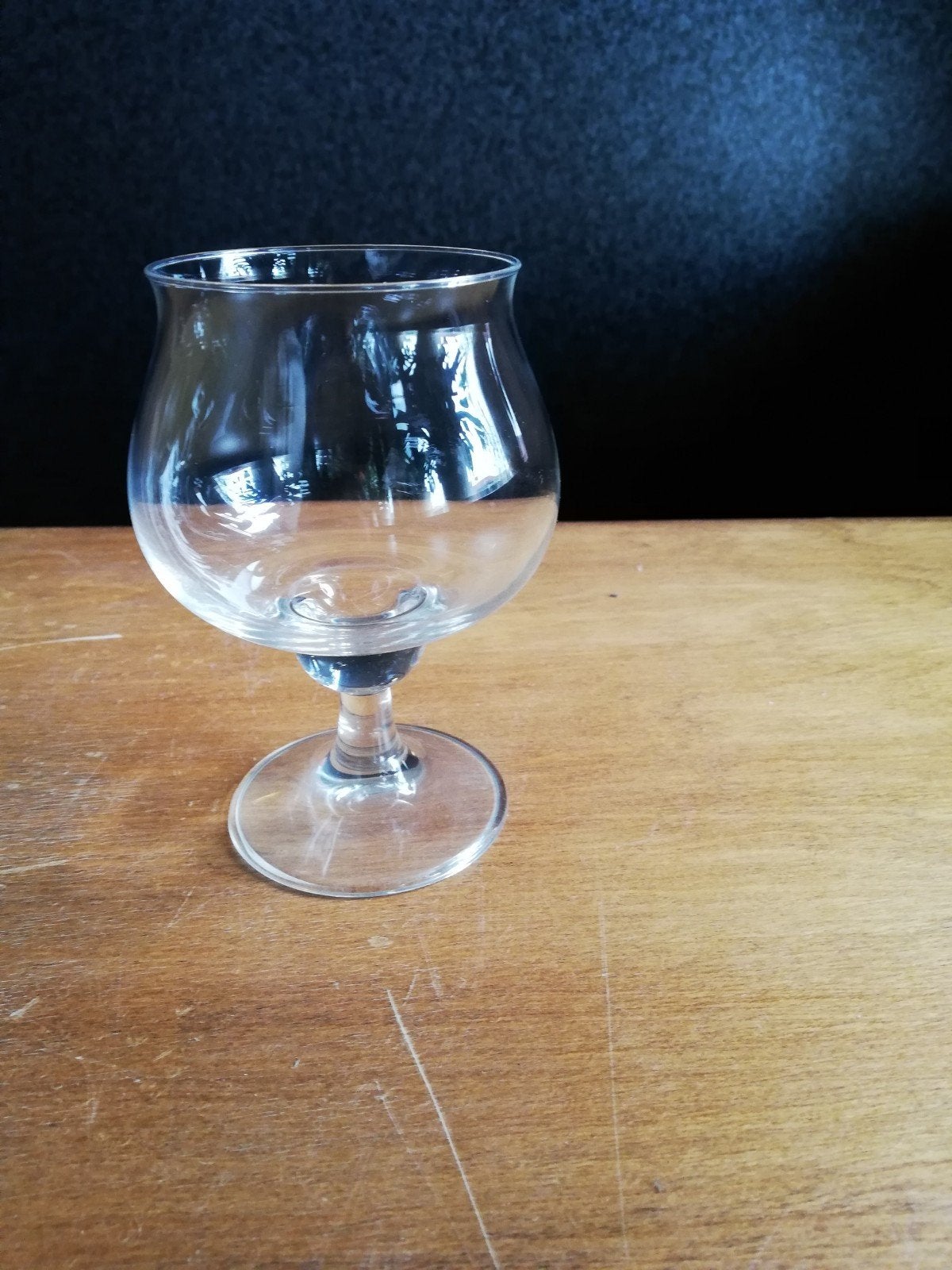 cognac glazen op voet groot model (5st beschikbaar), Verzamelen, Glas en Borrelglaasjes, Zo goed als nieuw, Overige typen, Ophalen of Verzenden