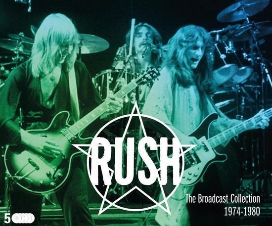 Rush – The Broadcast Collection 1974-1980  5CD Box in Folie., Ophalen of Verzenden, Nieuw in verpakking, Poprock