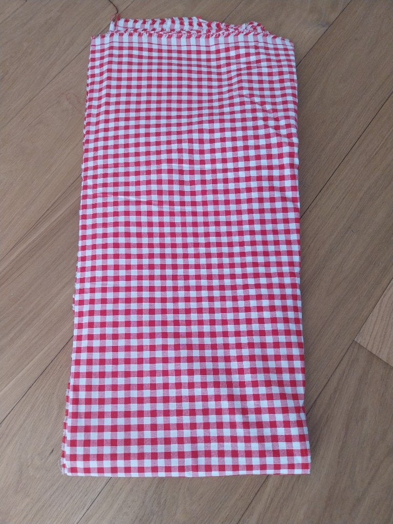 Brabants bont ruit, Verzenden, 150 tot 200 cm, Rechthoekig, Rood