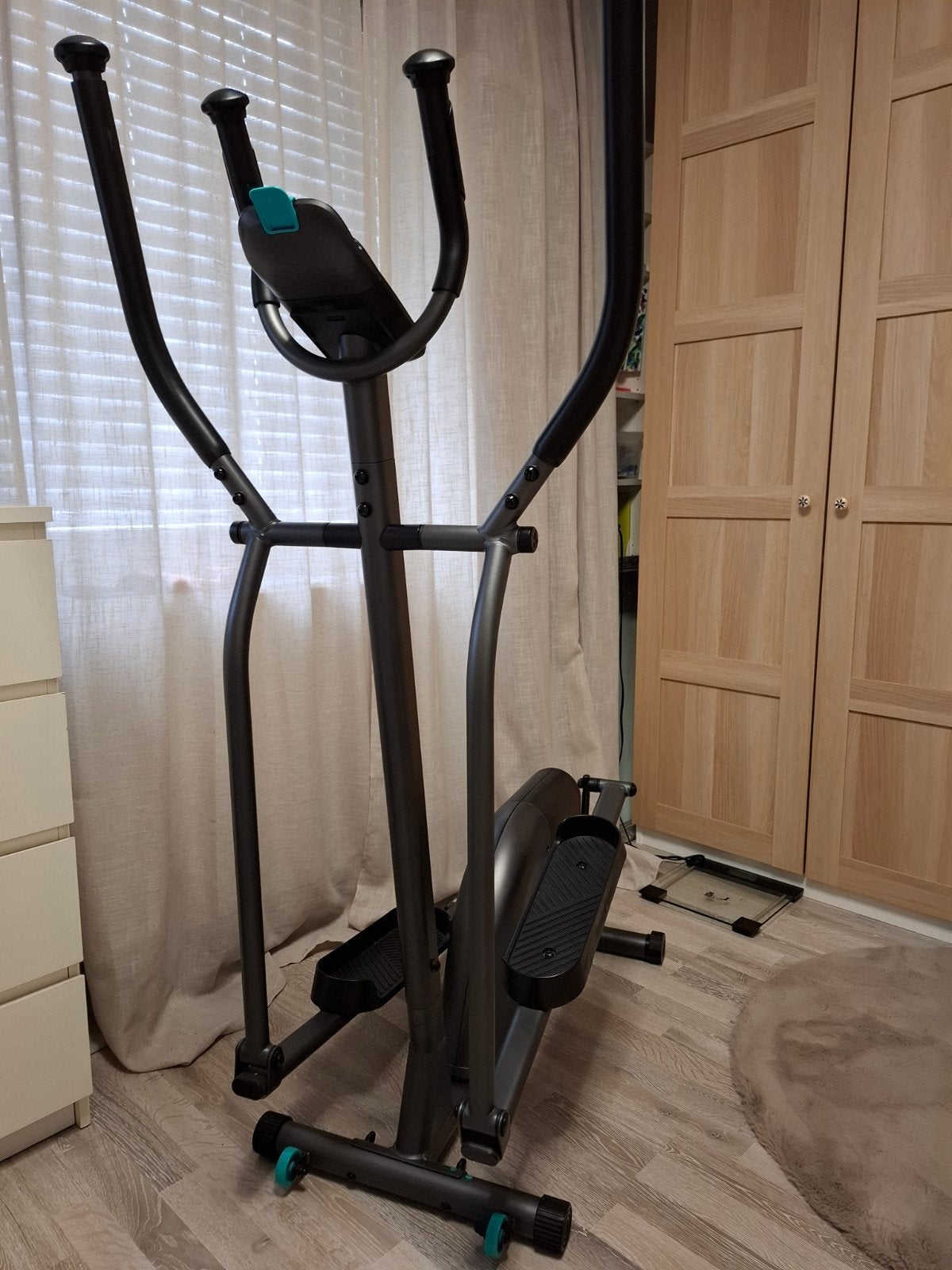 Domyos Crosstrainer EL120 - Zo goed als nieuw, Ophalen, Zo goed als nieuw, Crosstrainer, Metaal