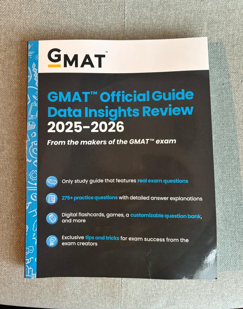 GMAT Official Guide Data Insights Review 2025-2026, Ophalen of Verzenden, Beta, Nieuw