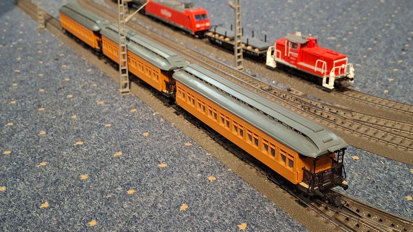 3x Electrotren 5010K H0 rijtuigen, Overige merken, Gebruikt, Gelijkstroom, Wagon