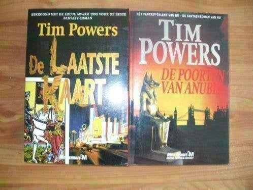 powers tim-de poorten van anubis + de laatste kaart-zgan, Ophalen of Verzenden, Zo goed als nieuw