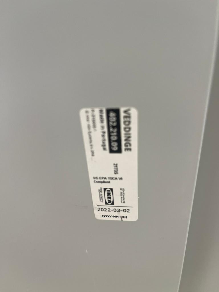 Ikea Veddinge keukenfrontjes grijs, Zonder vriesvak, 200 liter of meer, Zo goed als nieuw, 160 cm of meer