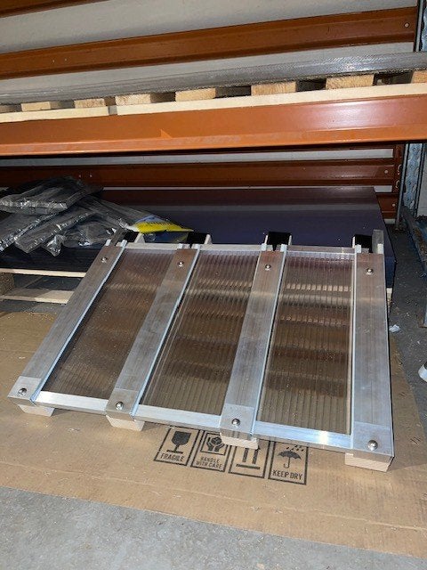 Foto 7 van Polycarbonaat platen 16mm helder en opaal UV bestendig