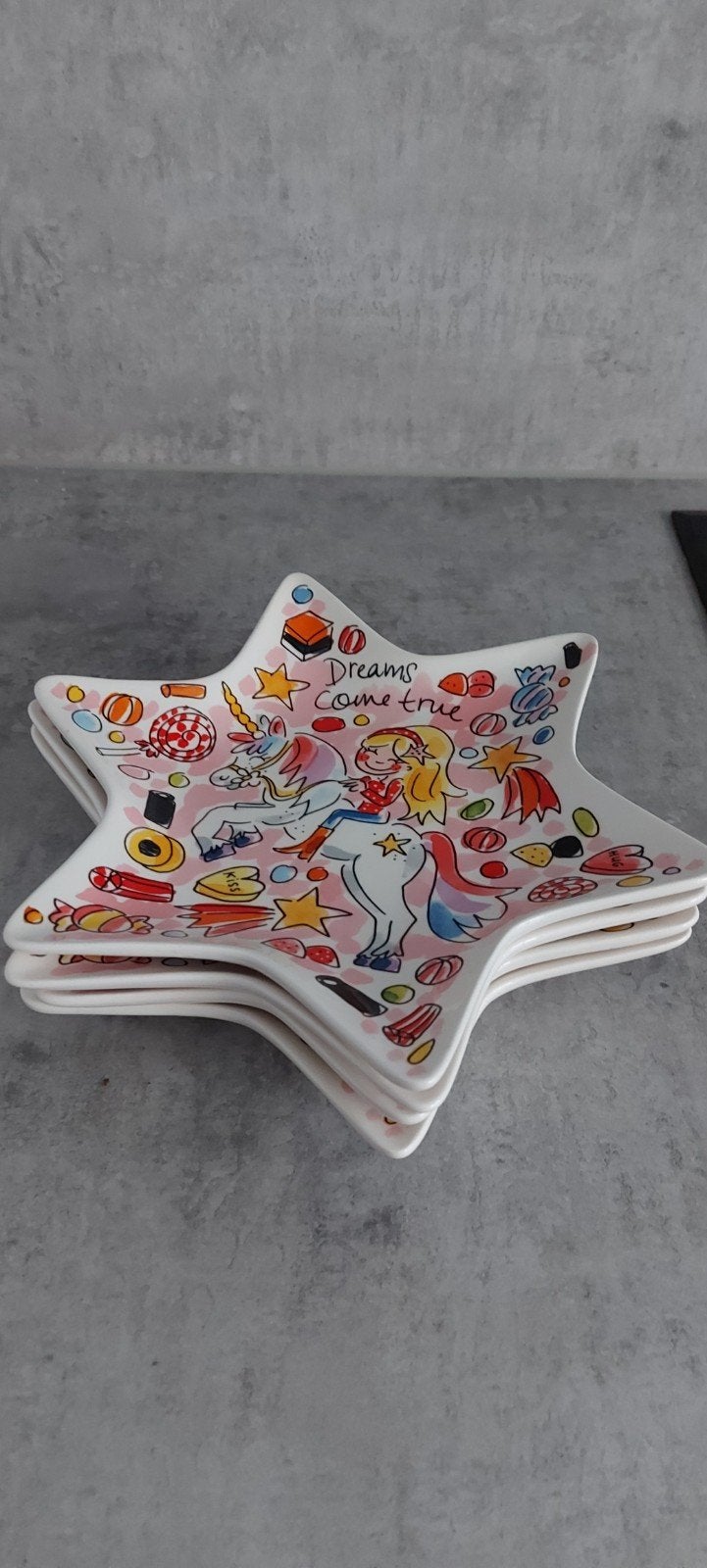 blond  amsterdam  unicorn  ster schaaltjes, Ophalen, Nieuw, Schaal of Schalen, Aardewerk