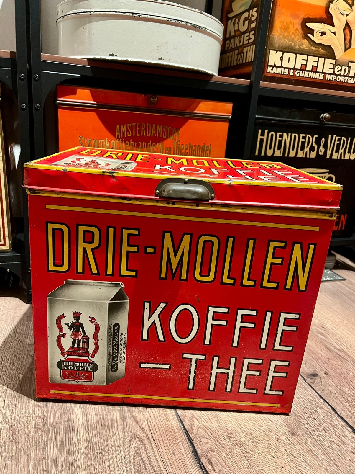 Drie Mollen winkelblik, Ophalen of Verzenden, Zo goed als nieuw, Overige