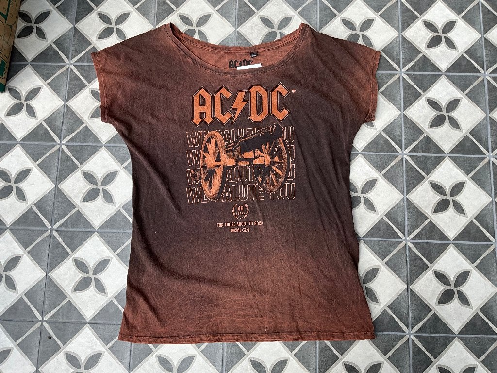 Dames Shirt van AC/DC "For Those About To Rock" Maat XL, Nieuw, Ophalen of Verzenden, Kleding, REGINA
