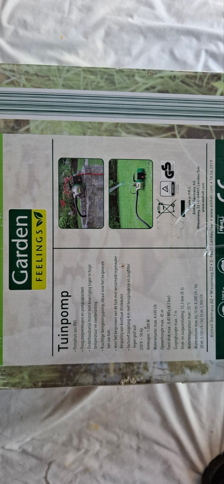 Te koop nieuwe vijverpomp, Ophalen, Nieuw