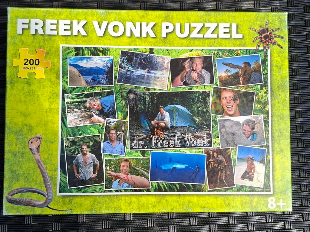 Freek Vonk Puzzel 200 Stukjes in, Ophalen of Verzenden, Gebruikt, 6 jaar of ouder