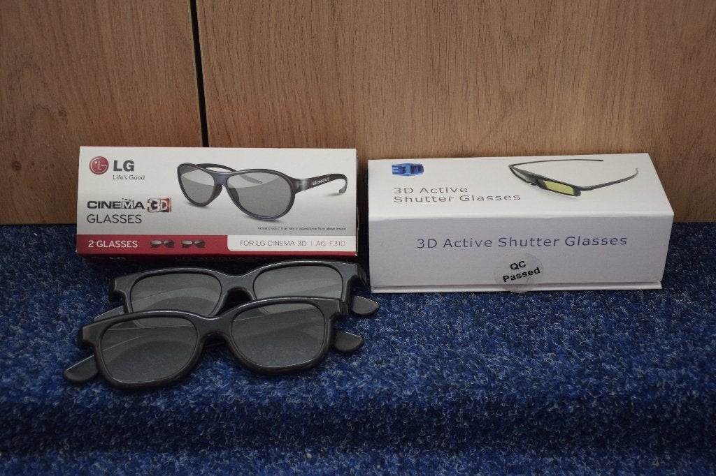 Zes 3D-brillen, Ophalen, Nieuw