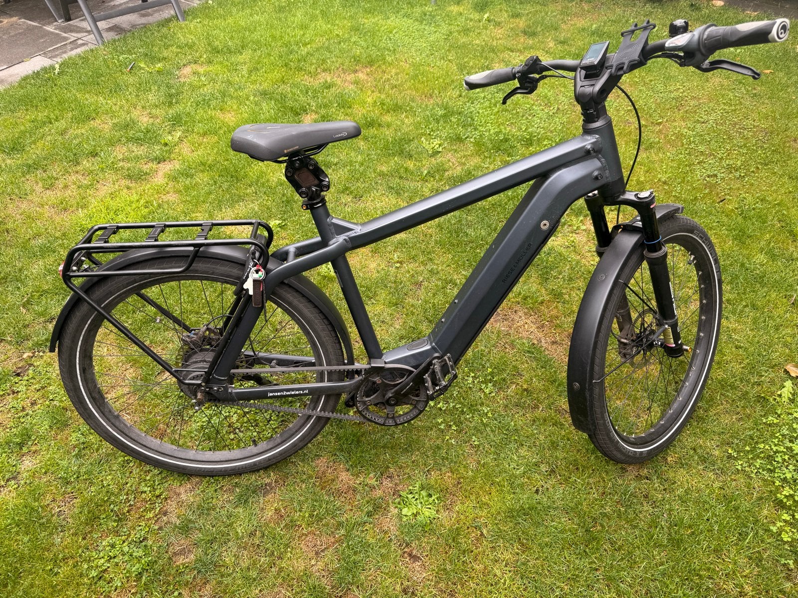 Riese & Müller Charger3 GT Vario HS E-bike, Fietsen en Brommers, Elektrische fietsen, Gebruikt, 51 tot 55 cm, 50 km per accu of meer