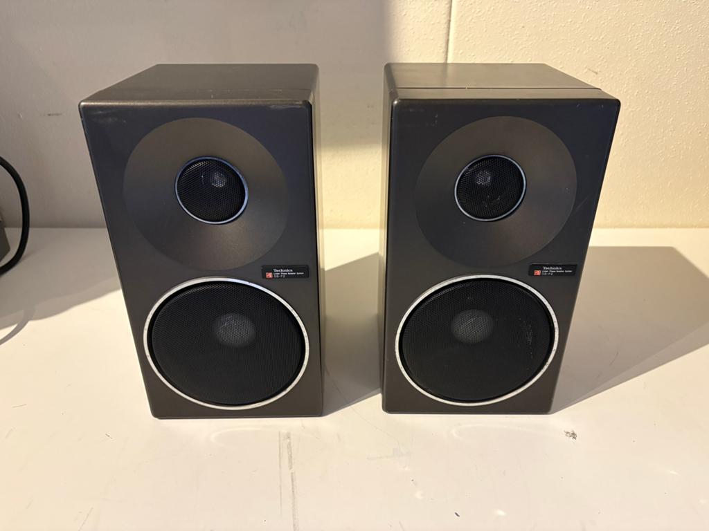 Technics SB-F2 compacte speakers - Vintage geluid, Overige merken, Gebruikt, Ophalen of Verzenden, Minder dan 60 watt