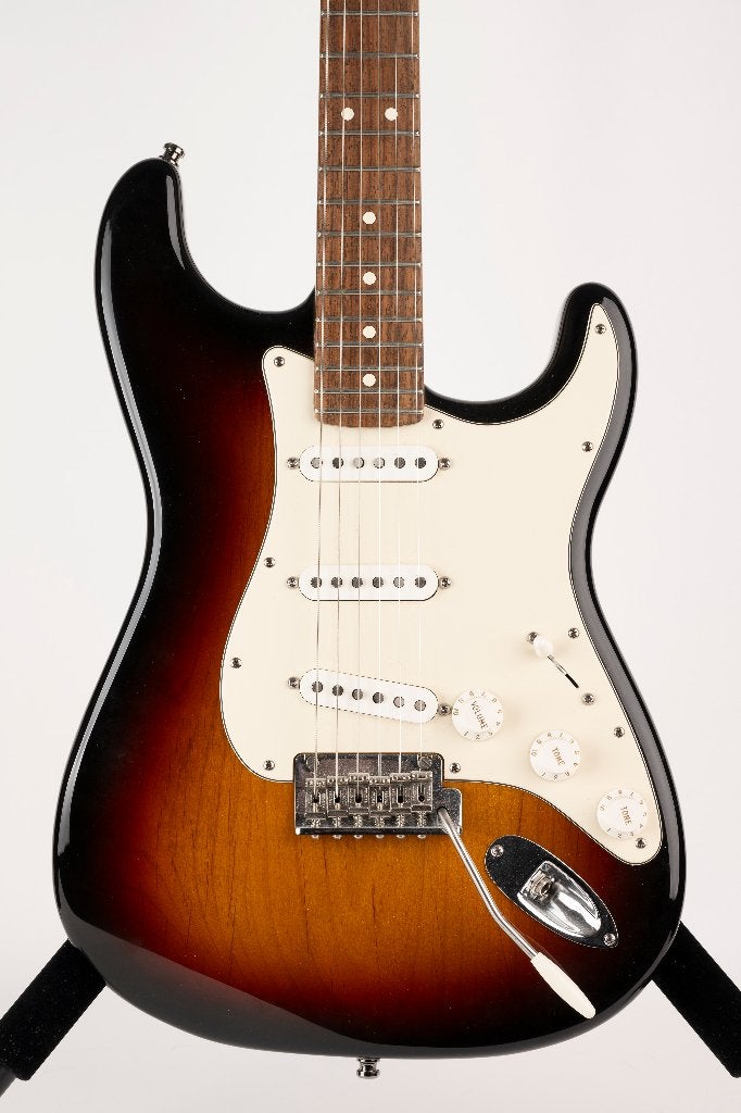 Fender American Standard Stratocaster – 3T Sunburst, Muziek en Instrumenten, Snaarinstrumenten | Gitaren | Elektrisch, Ophalen