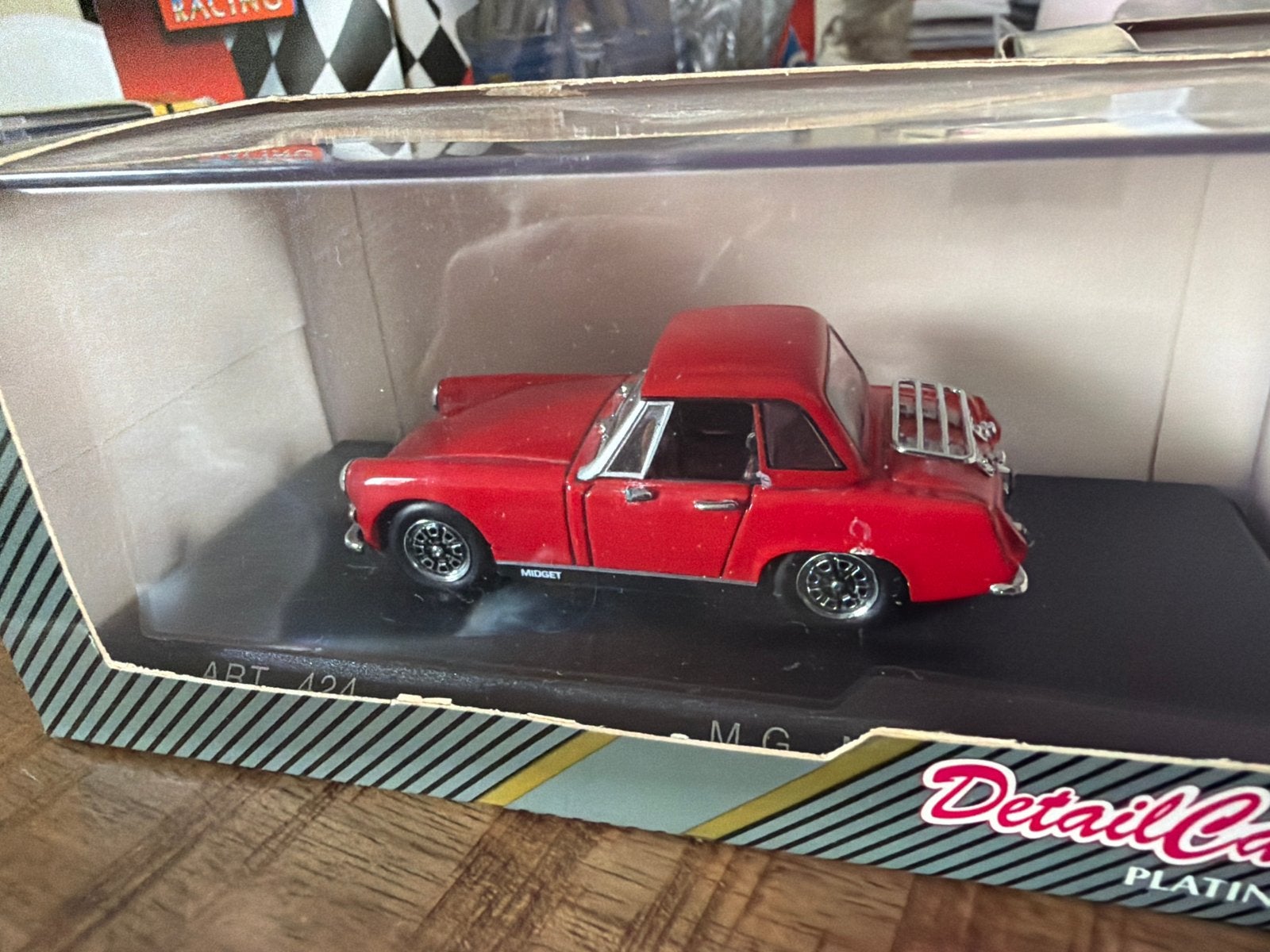 DetailCars Platinum M.G. Midget MK IV 1969 Die-Cast 1/43, Hobby en Vrije tijd, Overige merken, Auto, Detailcars, Nieuw