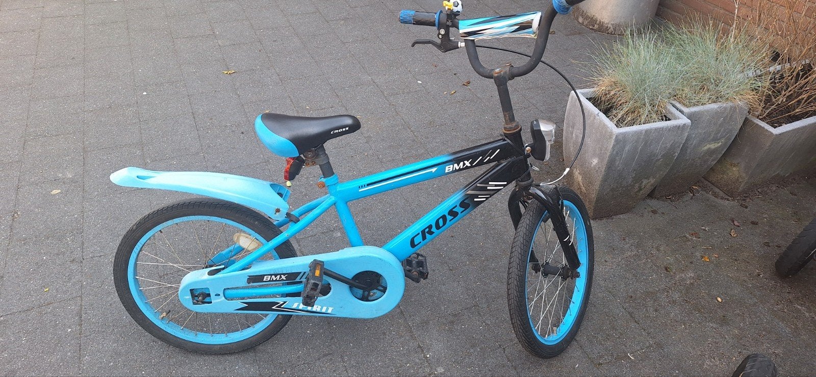 18 inch BMX crossfiets, Terugtraprem, Staal, Ophalen, BMX Cross