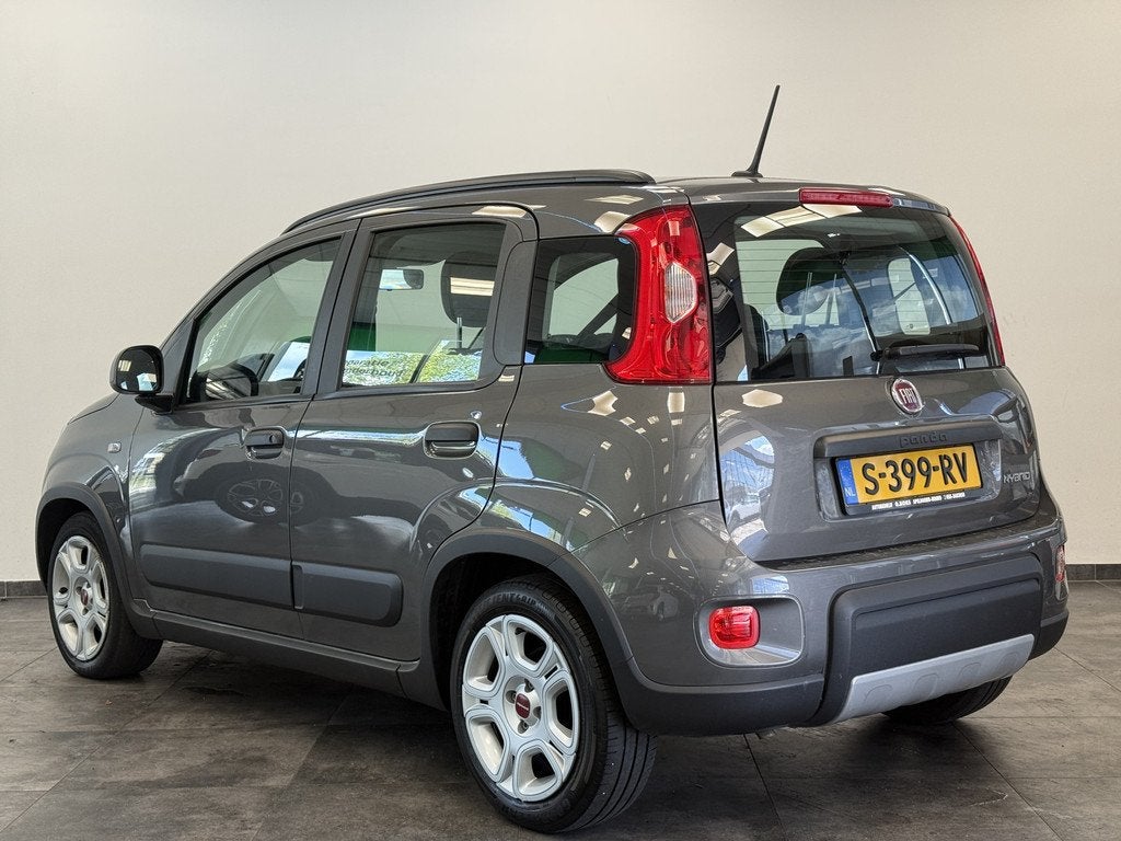 Fiat Panda 1.0 Hybrid City Life Airco Bluetooh 24 Maanden ga, Auto's, Fiat, Voorwielaandrijving, Stof, Panda, 4 stoelen