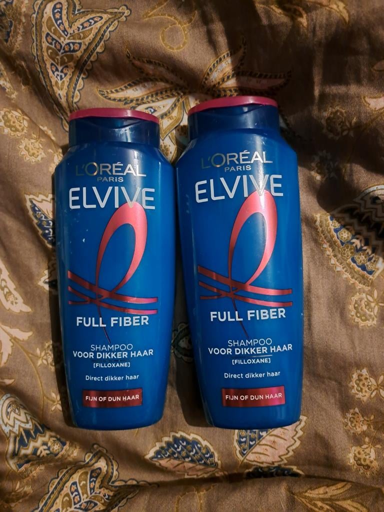 2x L'Oréal Paris Elvive Full Fiber shampoo, Sieraden, Tassen en Uiterlijk, Uiterlijk | Haarverzorging, Nieuw, Ophalen of Verzenden