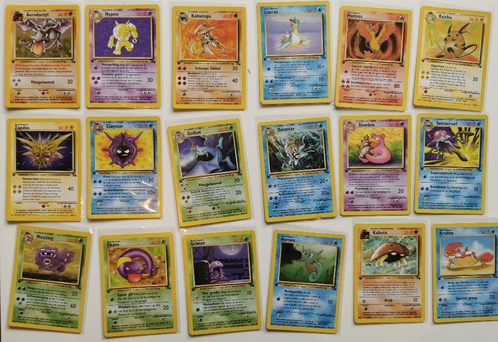 Foto 7 van Pokemon Gen 1 t/m 3. Losse verkoop, zie beschrijving.