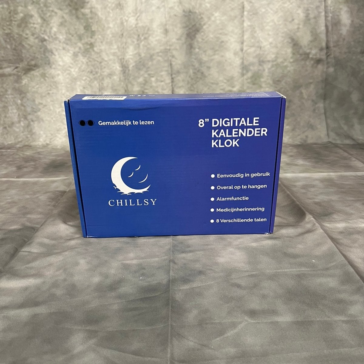 Digitale Dementieklok XL – Kalender/Datumklok - Alarmfunctie, Witgoed en Apparatuur, Wekkers, Zo goed als nieuw, Digitaal, Ophalen of Verzenden