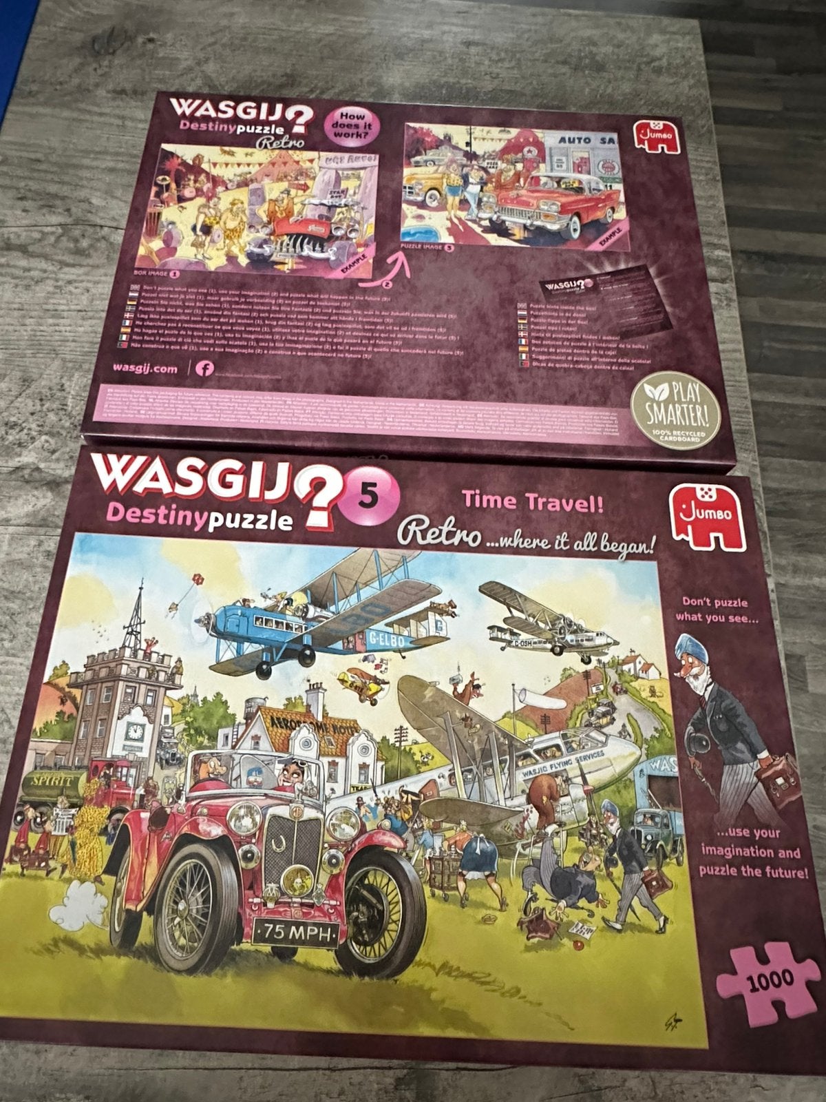 Puzzel wasgij, Ophalen of Verzenden, 500 t/m 1500 stukjes, Zo goed als nieuw